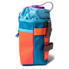 BLUE LUG / stem pouch / 「x-pac teal/flash orange」/ stem bag /ステムバッグ　バッグ画像