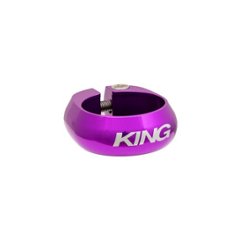 CHRIS KING/クリスキング / King Seatpost Collar /   3D Violet   / 30.0 / シートクランプの画像