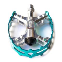 MKS  /　XC-Ⅲ /BEAR TRAP PEDAL  /turquoise　/ペダル / ブルーラグ画像