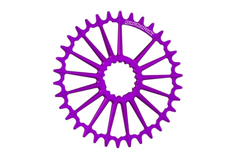 Garbaruk Enduro Crank 用 チェーンリング ゴールド　/ ガルバルク チェーンリング MTB画像