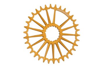 Garbaruk Enduro Crank 用 チェーンリング ゴールド　/ ガルバルク チェーンリング MTB画像