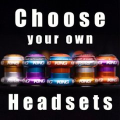 CHRIS KING / ヘッドセット /GripNut / Custom Color / カスタムカラー / クリスキング　の画像