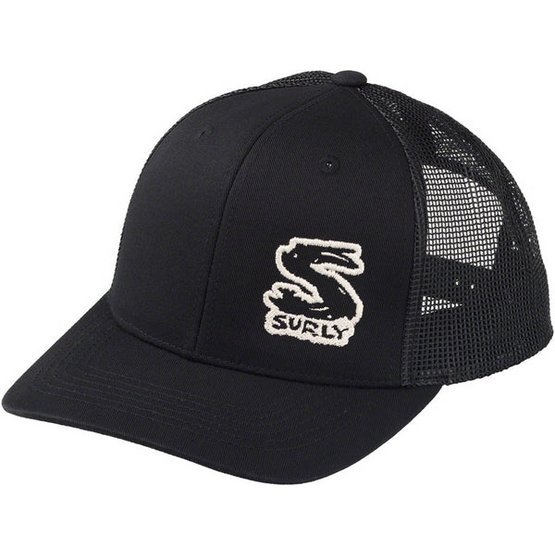 SURLY / Little Black Snap Back Hat / Surly Logo Snap Back Hat
