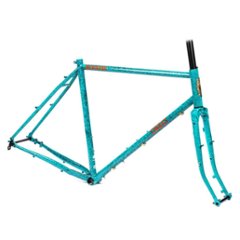 CRUST BIKES / bombora / フレームセット (turquoise crackle) / クラストの画像