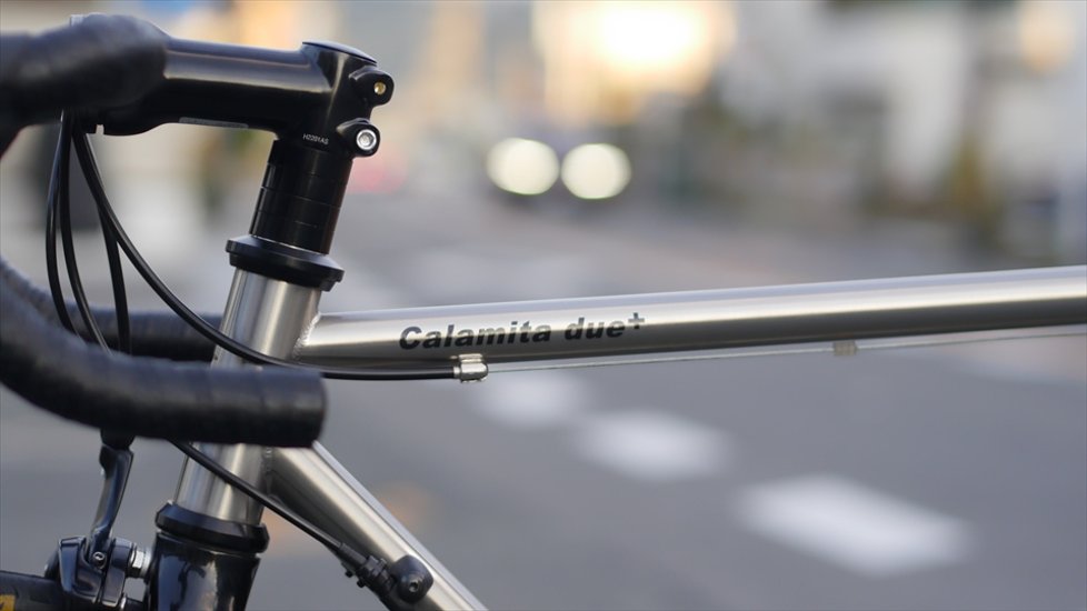 CALAMITA カラミータ DUE+ / サイズM(52)　クロモリフレーム　ロードバイク画像