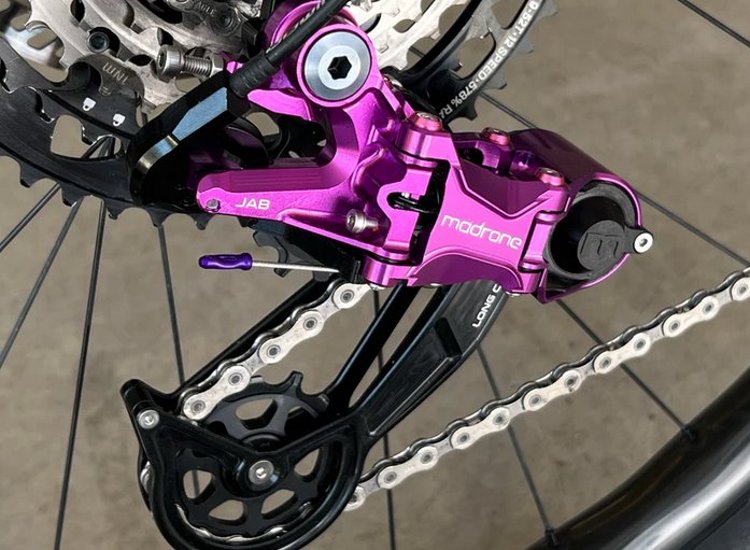 在庫有！即納可能 / Madrone / パープル / Jab Derailleur / リアディレイラー / マドローン画像