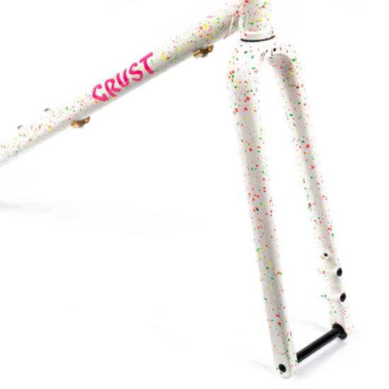 CRUST BIKES / malocchio disc / フレームセット (white speckle)) / クラスト画像