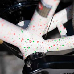 CRUST BIKES / malocchio disc / フレームセット (white speckle)) / クラスト画像