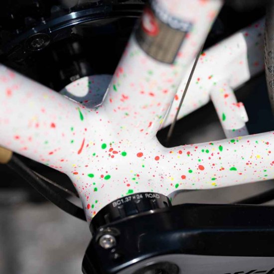 CRUST BIKES / malocchio disc / フレームセット (white speckle)) / クラスト画像