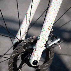 CRUST BIKES / malocchio disc / フレームセット (white speckle)) / クラスト画像