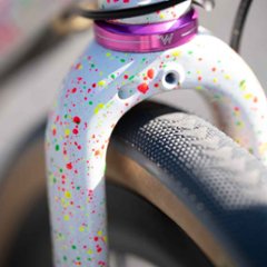 CRUST BIKES / malocchio disc / フレームセット (white speckle)) / クラスト画像