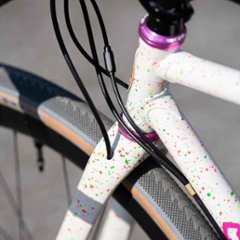 CRUST BIKES / malocchio disc / フレームセット (white speckle)) / クラスト画像