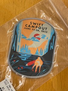 SWIFT INDUSTRIES × BLUE LUG [Swiftcampout 2022]patch　 　スウィフト　パッチ 　ワッペンの画像