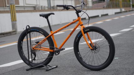  SURLY / LOWSIDE [Dream Tangerine] / Sサイズ / オリジナル完成車　「SUNSET HANDLEBAR」 装着の画像