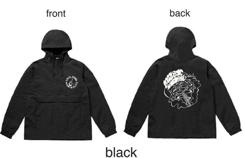 ANARAK JACKET [ MTB monky ride  ] Water Proof 防水画像