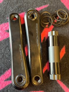 FORMOSA / MTB アルミ クランク / black / 160 / フォルモサの画像