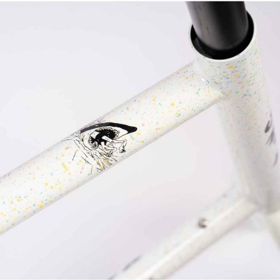 CRUST BIKES / stupid tourist / フレームセット (pastel speckle'd white) / クラスト画像