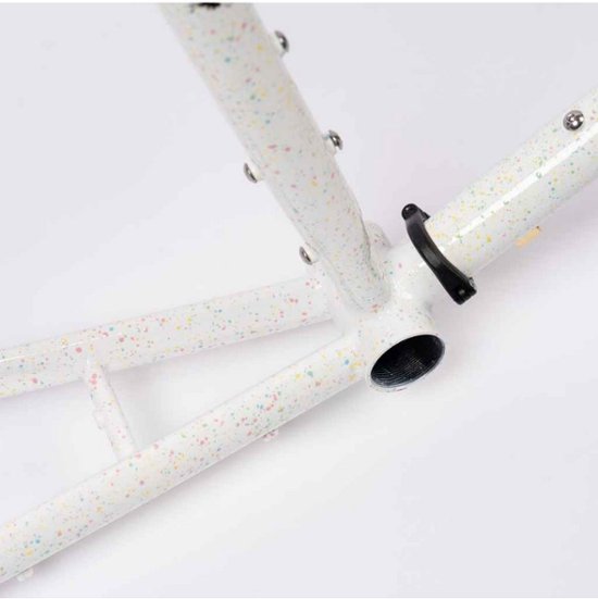 CRUST BIKES / stupid tourist / フレームセット (pastel speckle'd white) / クラスト画像