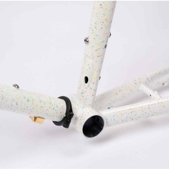 CRUST BIKES / stupid tourist / フレームセット (pastel speckle'd white) / クラスト画像