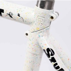 CRUST BIKES / stupid tourist / フレームセット (pastel speckle'd white) / クラスト画像