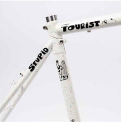 CRUST BIKES / stupid tourist / フレームセット (pastel speckle'd white) / クラスト画像