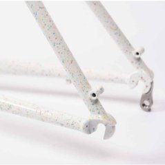 CRUST BIKES / stupid tourist / フレームセット (pastel speckle'd white) / クラスト画像