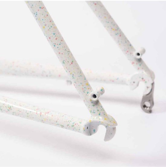 CRUST BIKES / stupid tourist / フレームセット (pastel speckle'd white) / クラスト画像