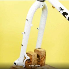 CRUST BIKES / stupid tourist / フレームセット (pastel speckle'd white) / クラスト画像