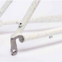CRUST BIKES / stupid tourist / フレームセット (pastel speckle'd white) / クラスト画像