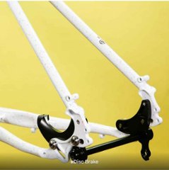 CRUST BIKES / stupid tourist / フレームセット (pastel speckle'd white) / クラスト画像