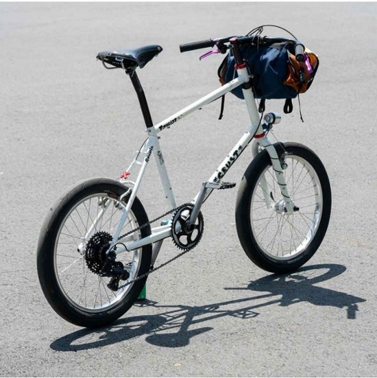 CRUST BIKES / stupid tourist / フレームセット (pastel speckle'd white) / クラスト画像