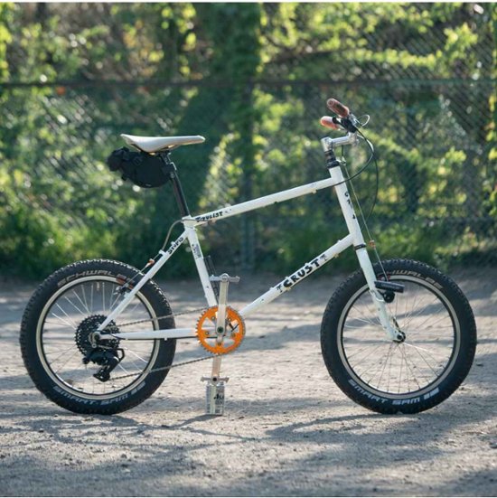 CRUST BIKES / stupid tourist / フレームセット (pastel speckle'd white) / クラスト画像