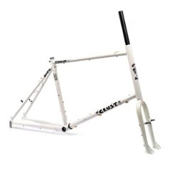 CRUST BIKES / stupid tourist / フレームセット (pastel speckle'd white) / クラスト画像