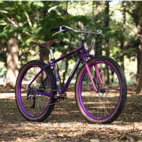 CRUST BIKES / scapegoat frame / フレームセット (purple) / クラスト画像