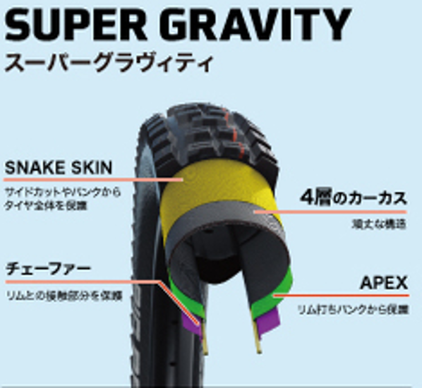 SALE☆ SCHWALBE / MAGIC MARY [ 27.5 x 2.4 ] SUPER GRAVITY / Ultra Soft画像