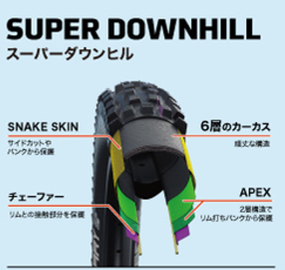 SALE☆ SCHWALBE / MAGIC MARY [ 27.5 x 2.4 ] SUPER DOWNHILL / Ultra Soft画像