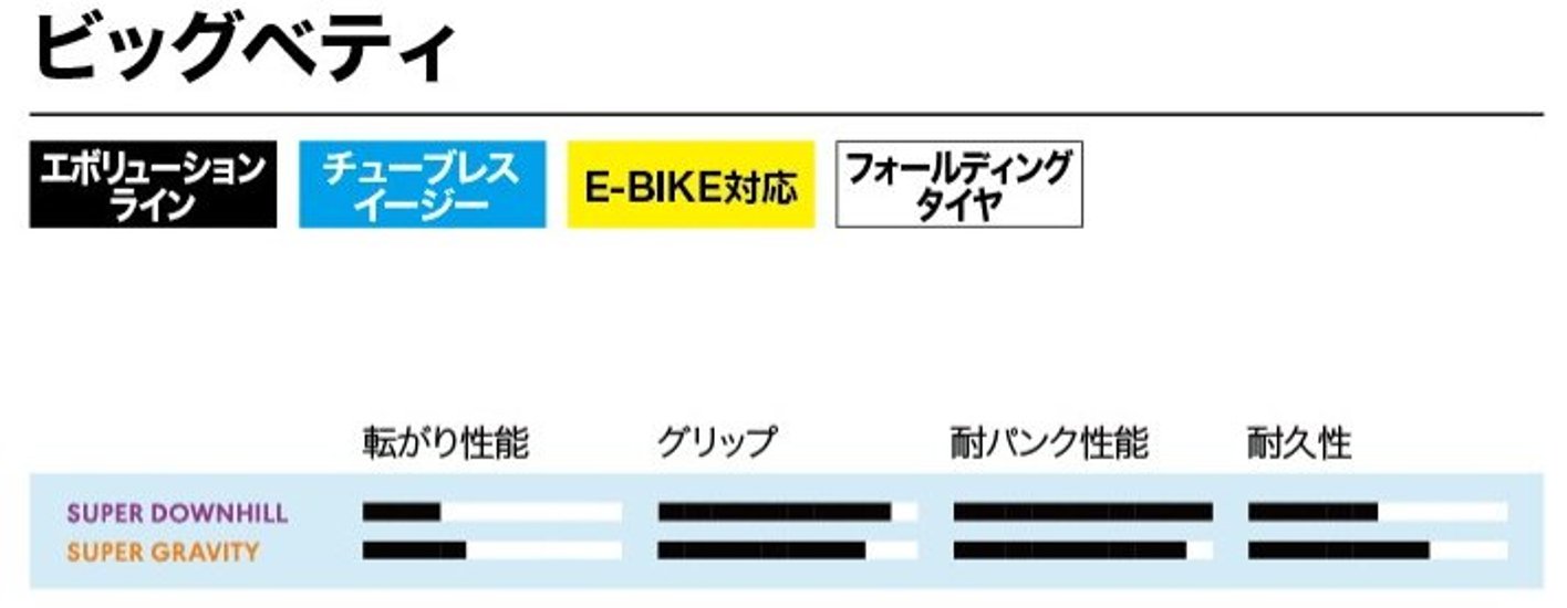 SALE☆ SCHWALBE / BIG BETTY [ 29 x 2.4 ] SUPER DOWNHILL / Ultra Soft画像