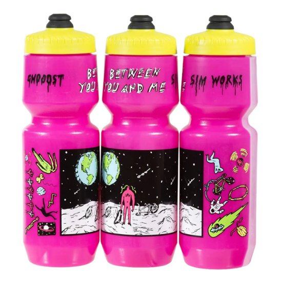  GHOOOST x SIMWORKS / Ride Me To The Moon Bottle /  Magenta / 26oz ボトル画像