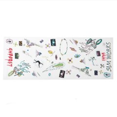  GHOOOST x SIMWORKS / Ride Me To The Moon /  Tenugui / 手拭いの画像