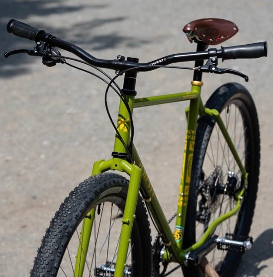 NITTO / sync bar / dull / Bluelug / ハンドル画像