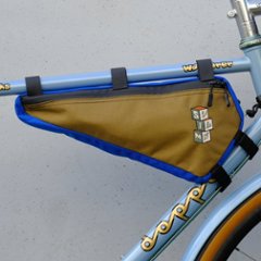SIMWORKS / Origami Frame Bag / Coyote/Royal Blue画像