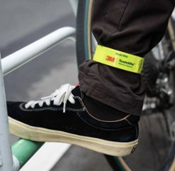 BLUE LUG / BL SELECT / 3M reflector ankle band / yellow / アンクルバンド / ブルーラグ画像