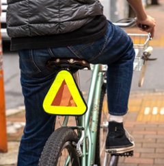 BLUE LUG/ AARDVARK / reflective yield symbol / yellow / リフレクター画像