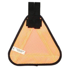 BLUE LUG/ AARDVARK / reflective yield symbol / yellow / リフレクター画像