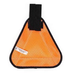 BLUE LUG/ AARDVARK / reflective yield symbol / silver / BL special / リフレクター画像