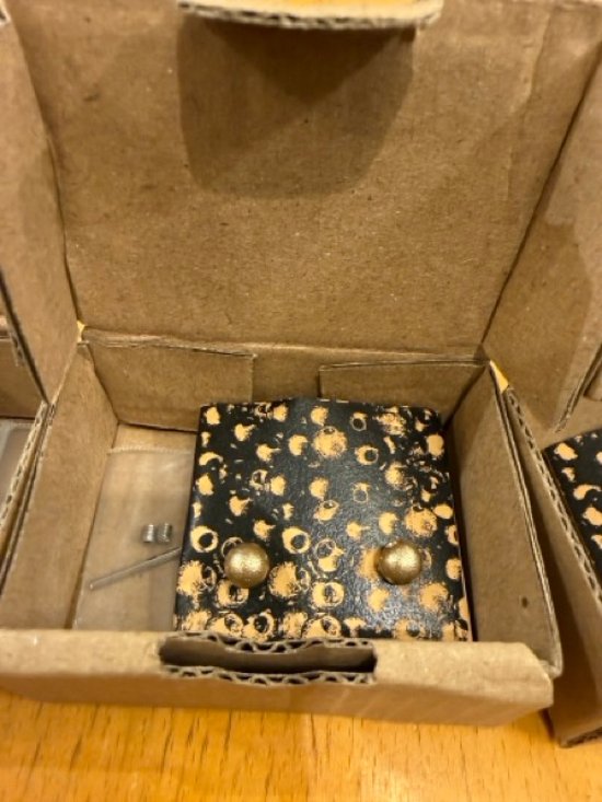 TRNK / トランク / ケーブルエンド / ボール / ブラスゴールド画像