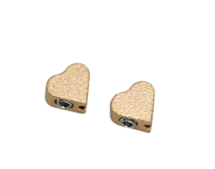 TRNK / トランク / ケーブルエンド / ハート / ブラスゴールド画像