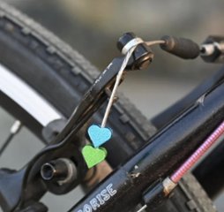 TRNK / トランク / ケーブルエンド / ハート / ブラスゴールド画像