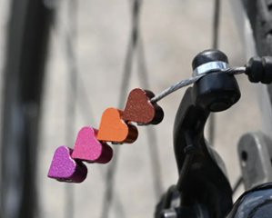 TRNK / トランク / ケーブルエンド / ハート / オレンジ画像