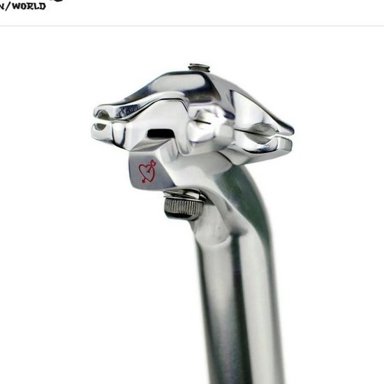 NITTO / SIMWORKS / Beatnik Seat Post / Silver / 27.2 / 350mm画像